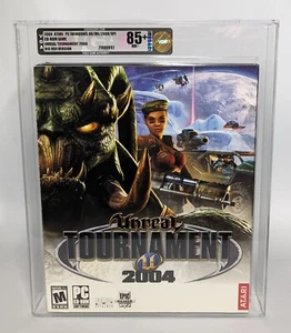 Unreal Tournament 2004 VGA 85+ Factory Sealed 2004 Early Print PC Big Box - Picture 1 of 6