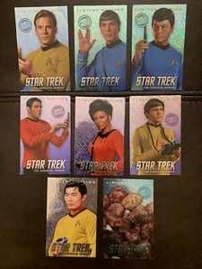 Dave & Busters Star Trek Foil LE Card set incl. RARE Tribbles (Collectors Item!)