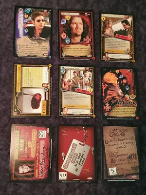 PROMO CARD LOT Buffy BTVS CCG (Master, True Bliss, Chains, Angelus ++ 19 Total) - Image 1 of 3
