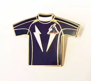 33807 MELBOURNE STORM NRL TEAM JERSEY COLLECTABLE LAPEL HAT TIE PIN BADGE - Bild 1 von 1