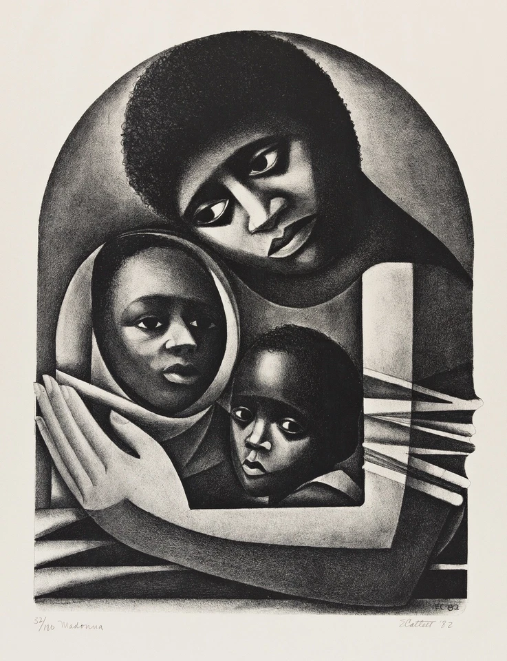 ELIZABETH CATLETT : Madonna : Archival Quality Art Print - Image 1 of 1