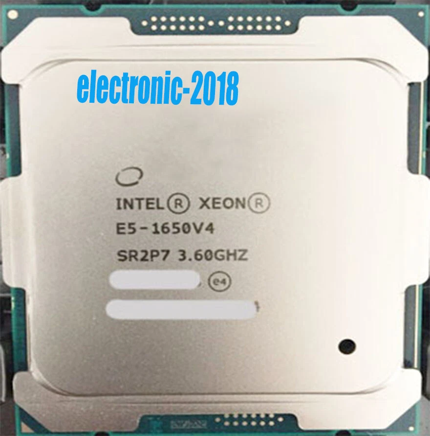 Intel Xeon e5-1650 v4 CPU processor sr2p7 3.60ghz 6-Core 15mb LGA 2011-3 server - Image 1 of 1