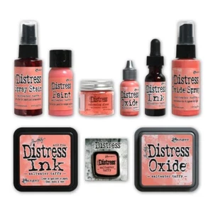 Tim Holtz Distress ink SALTWATER TAFFY 8/pk Bundle - Foto 1 di 1