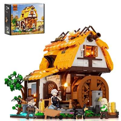 LUMIBRICKS - FUNWHOLE Mittelalterliche Wassermühle F9061