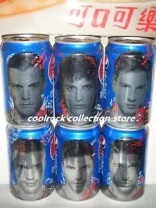 2014 China Pepsi Cola Football Player 6 Dosen Set 330ml leer für Sammler - Bild 1 von 1