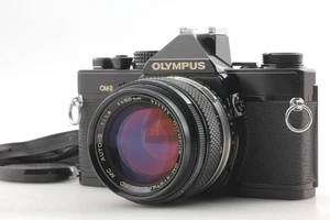 [ Near MINT ] Olympus OM-2 SLR Film Camera G.Zuiko Auto-S 50mm f/1.4 From JAPAN - Picture 1 of 15