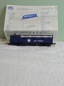 Model Power US Air Force Diesel Engine HO Model Train Military - Picture 1 of 18
