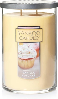 Yankee Candle- Vanilla Cupcake Candle 1 Wick -12 Oz Free Shipping - Image 1 of 2