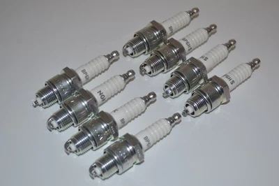 1986-1987 Yamaha YF60 4-Zinger NGK Standard Spark Plug | BP6HS | 7331 | 8 Set - Image 1 of 3