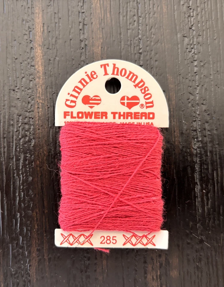Ginnie Thompson Flower Thread 100% Cotton 40 YDS - Color 285 - Image 1 of 1