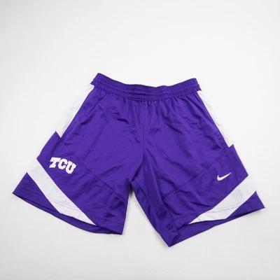 TCU Horned Frogs Nike Dri-Fit Athletic Shorts Women's Purple/White New - Image 1 of 4