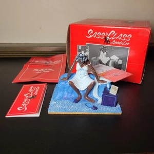 Figurina Vintage 1997 Annie Lee Sass n Class - Blue Monday 6004 con scatola etichetta catalogo - Foto 1 di 16