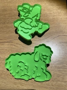 Cortador de galletas Wilton Sheep and Bunny 1978 vintage juego de dos cortadores - Imagen 1 de 4