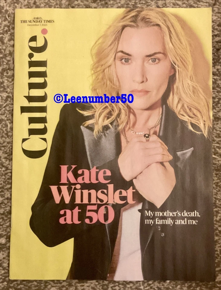 Sunday Times Culture Magazine Kate Winslet 7/12/25 George Osborne Jeff Buckley  - Изображение 1 из 1