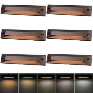 Energetic 5CCT LED Step Lights Low Voltage, 8 inch Deck Lights Outdoor for Dr... - Picture 1 of 7