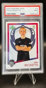 2023 Parkside NWSL Collection Chloe Ricketts #33 Rookie PSA 9 Washington Spirit - Picture 1 of 2