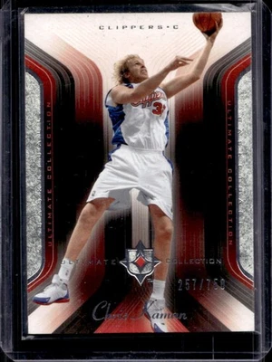 2004-05 Upper Deck Ultimate Collection Chris Kaman #/750 Clippers - Image 1 of 2