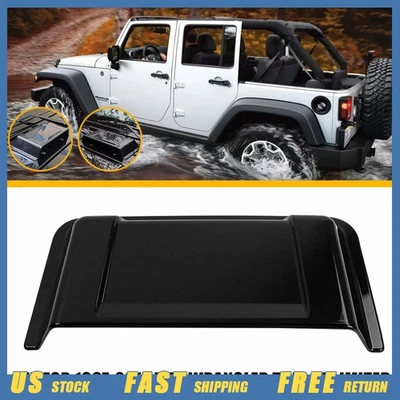 Cowl Hood Vent Scoop Vent Cover for 1997-2017 Jeep Wrangler TJ JK & Unlimited - Imagem 1 de 4