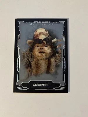 Star Wars Masterwork Topps 2016 Silver Parallel Base #56 Logray 77/99 - Image 1 of 2