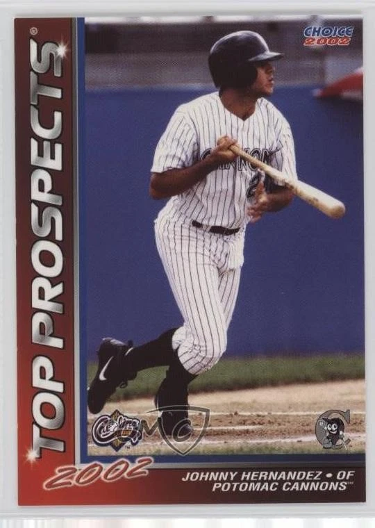2002 Choice Carolina League Top Prospects Johnny Hernandez #17 - Image 1 of 2