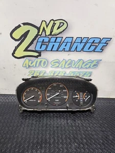 🔥97-01 Honda CRV 250k Instrument Cluster Speedometer Gauge Odometer Trim Panel - Foto 1 di 2