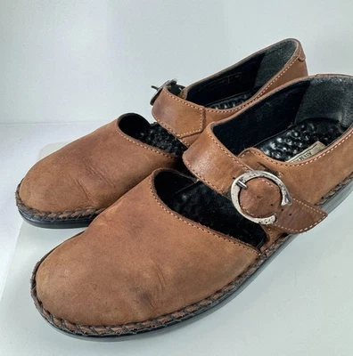 Josef Seibel Air Massage Mary Jane Ring-Buckle Shoes EU 40 US 9-9.5 Brown - Image 1 of 4