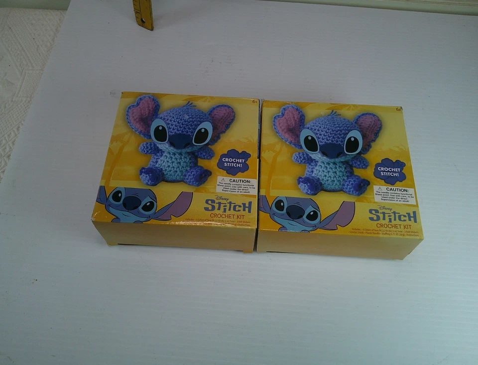 Disney Stitch Crochet Kit Blue