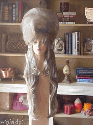 PELUCAS SIN CITY DESTACAN SUPER LARGAS MITAD ARRIBA MITAD ABAJO POOF VOLUMEN GRIS ÚNICO CALIENTE Foto 1 de 2