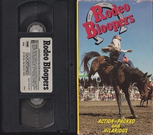 Rodeo Bloopers   (VHS,  2000 )  Goodtimes Home Video,  Action -Pack & Hilarious - Picture 1 of 5