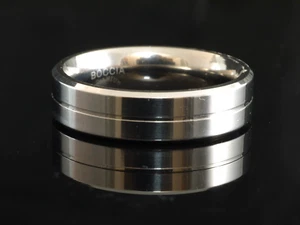 Ring Reintitan Boccia Titan Ring Gr 61 ca 6 mm breit - Bild 1 von 2