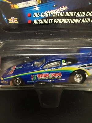 1:64 Johnny Lightning Dragsters 1991 Otter Pops Ed McCulloch/azul Foto 1 de 2