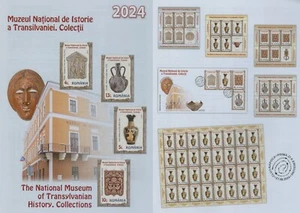 Rumania 2024 Museo Nacional, Transilvania, Historia, Transilvania Mi.8401-04 - Imagen 1 de 13