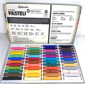 Weber-Costello AlphaColor 48 piezas JUEGO DE PASTELES CUADRADOS 2-3/4 x 1/2" No tóxico 148-007 - Imagen 1 de 5