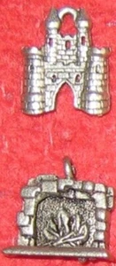 Harry Potter charms, Hogwarts castle & Flue fireplace, - Picture 1 of 1