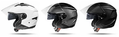 Pilotenhelm LA Street mit Sonnenblende ECE 2205 Motorrad ATV Quad Vespa Helm    - Bild 1 von 3