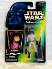 Star Wars AT-ST DRIVER Power of the Force POTF 1996 Kenner Hologram Green Card