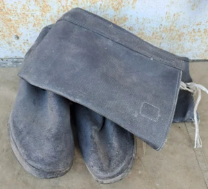Botas soviéticas con lona rusa de campo ejército talla 40 С medianas (255) nuevas - Imagen 1 de 10