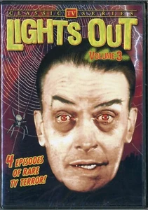 LIGHTS OUT *Volume 3* -DVD 4 EPISODES of RARE TV Terror! BRAND NEW Sealed - Foto 1 di 2