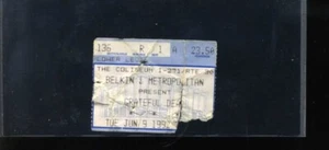 USED  concert ticket stubs Grateful Dead 1992 CLASSIC ORIGINAL VINTAGE CARD#1015 - Picture 1 of 2
