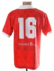 SWITZERLAND 1994/1996 HOME FOOTBALL SHIRT LOTTO L MATCH WORN ISSUE #16 - Picture 1 of 12