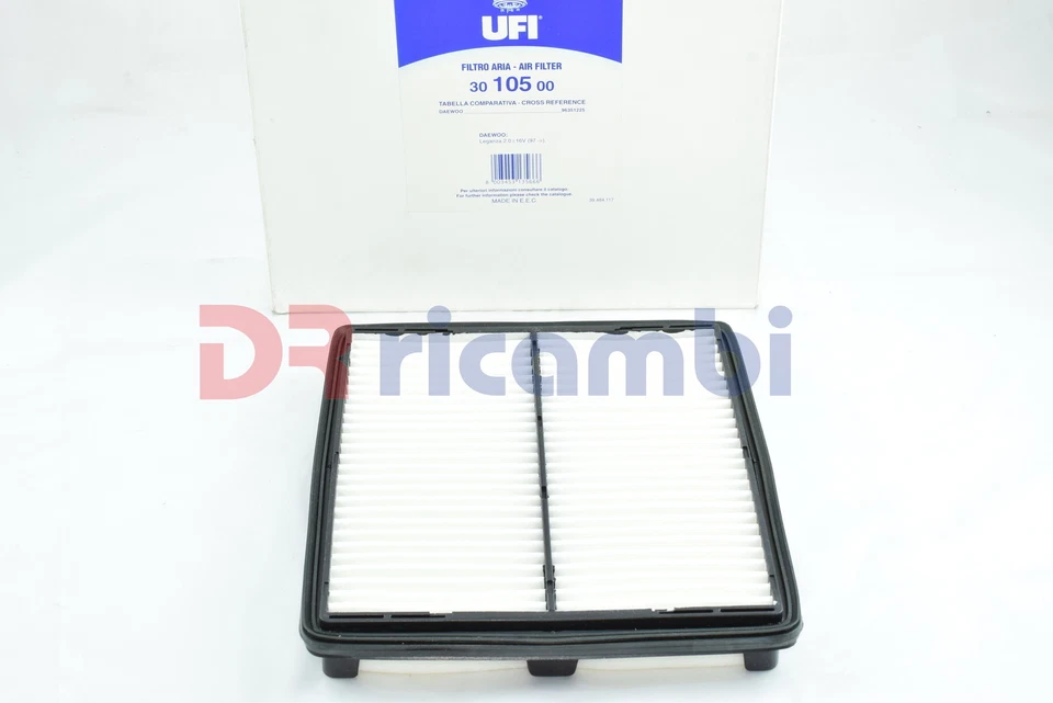 FILTRO ARIA ASPIRAZIONE MOTORE PER DAEWOO LEGANZA 2.0i 16V 1997>2004 30.105.00 - Imagen 1 de 4
