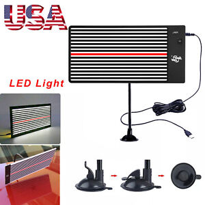 Paintless Dent Repair Removal PDR LED Line Board Light Scratch Reflector Tool 