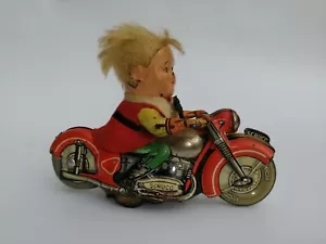 Schuco Motorrad Mirako - Peter Blechspielzeug Blech Spielzeug - Bild 1 von 12