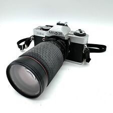MINOLTA XG-A w/ Tokina 35-200mm f1.4 Lens Vintage 35mm Camera