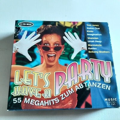 Let's Have a Party - 55  Megahits zum Abtanzen - 3 CD-Boxset  Oldies - Bild 1 von 2