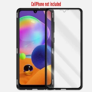High Quality Tempered Glass Magnetic Cover Case for Samsung Galaxy A31 SM-A315N - Picture 1 of 3
