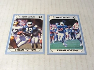 2 Different ETHAN HORTON North Carolina Tar Heels Cards! UNC! Kannapolis, NC - Picture 1 of 1