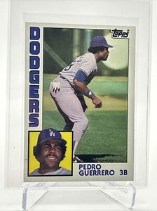 1984 Topps Pedro Guerrero Baseball Card #90 NM-Mint FREE SHIPPING