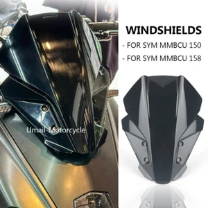 Windshield Front Windscreen Wind Deflector Fairing Guard For SYM MMBCU 150 158 - Picture 1 of 7