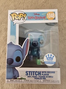 Funko Pop! Disney: Stich mit Schallplattenspieler #1048 Funko exklusive Lilo & Stiche - Bild 1 von 7